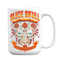 Slice Skull 15 Oz Coffee Mug | Artistshot