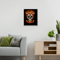 Slice Skull Metal Print Vertical | Artistshot