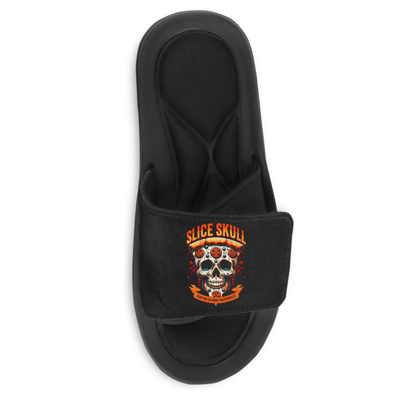 Slice Skull Slide Sandal | Artistshot