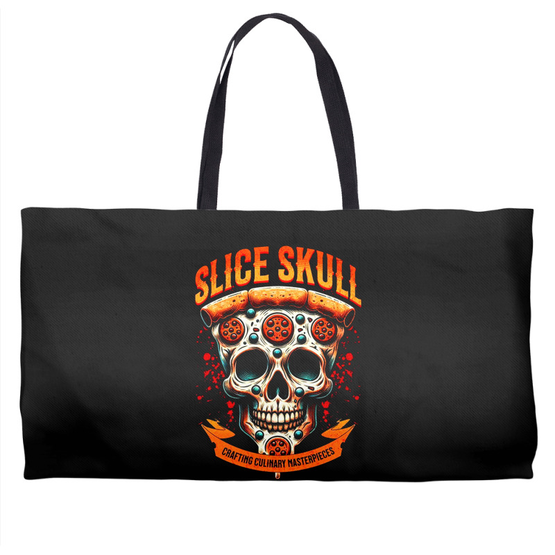 Slice Skull Weekender Totes | Artistshot