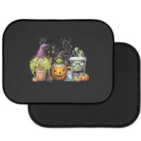 Spooky Coffee Halloween Rear Car Mat | Artistshot