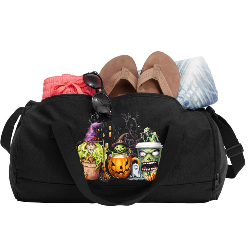 Spooky Coffee Halloween Duffel Bag | Artistshot