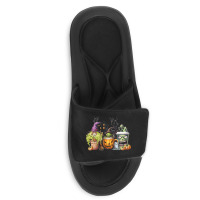 Spooky Coffee Halloween Slide Sandal | Artistshot