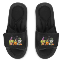 Spooky Coffee Halloween Slide Sandal | Artistshot