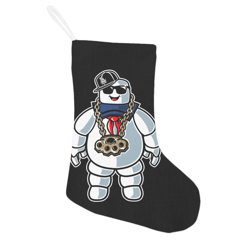 Stay-puft Marshmallow Man Comic Caricature Pop Cul Holiday Stocking | Artistshot