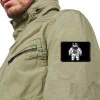 Stay-puft Marshmallow Man Comic Caricature Pop Cul Rectangle Patch | Artistshot