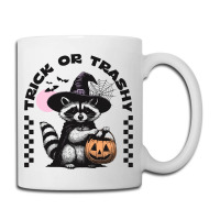 Trick Or Trashy Halloween Coffee Mug | Artistshot