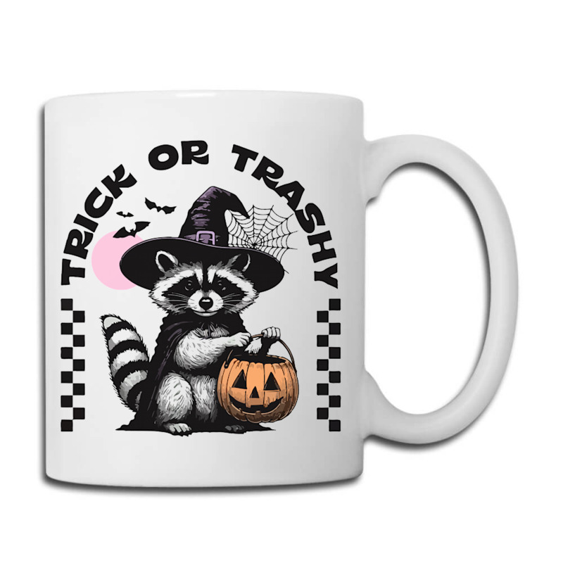 Trick Or Trashy Halloween Coffee Mug | Artistshot