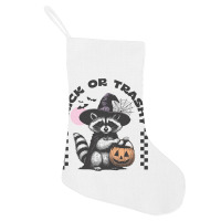 Trick Or Trashy Halloween Holiday Stocking | Artistshot