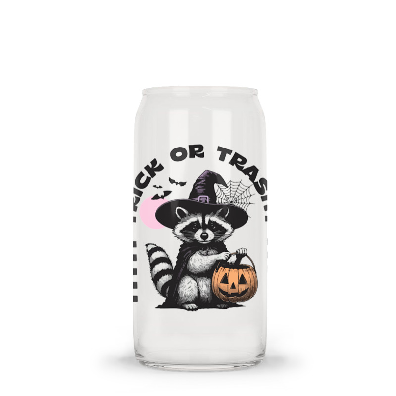 Trick Or Trashy Halloween Glass Tumbler | Artistshot