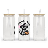 Trick Or Trashy Halloween Glass Tumbler | Artistshot