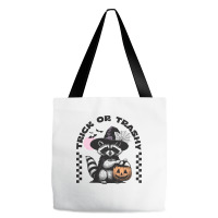 Trick Or Trashy Halloween Tote Bags | Artistshot