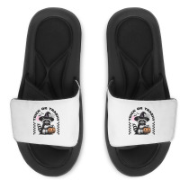 Trick Or Trashy Halloween Slide Sandal | Artistshot