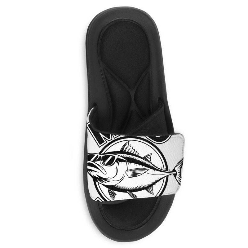 Quotes Mad Tuna Slide Sandal | Artistshot