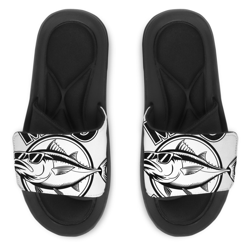 Quotes Mad Tuna Slide Sandal | Artistshot