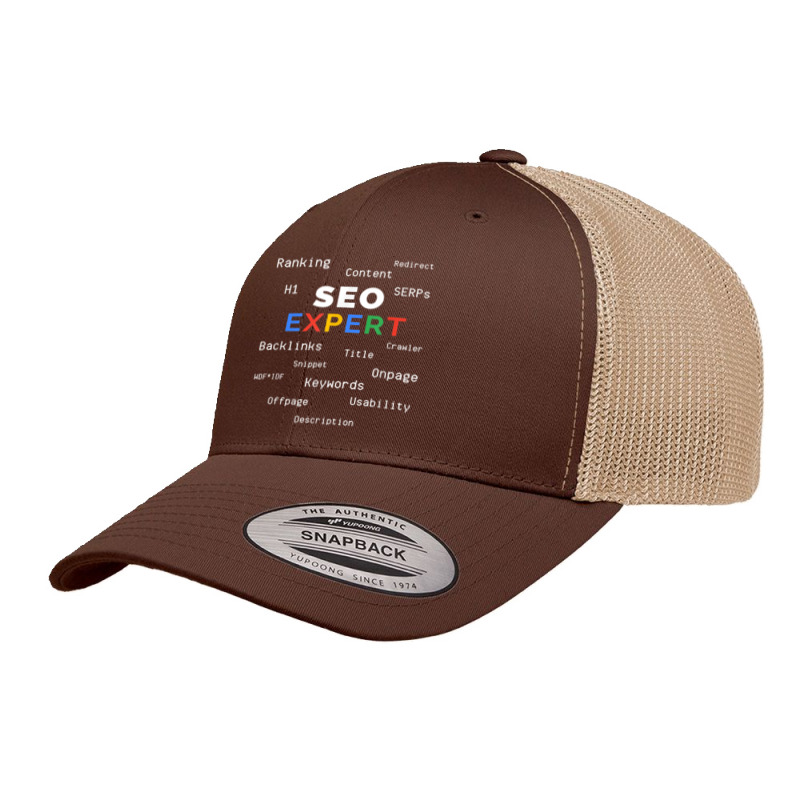 Website Ranking Marketing Manager Online Seo Expert T Shirt Retro Trucker Cap by relaehopoli | Artistshot