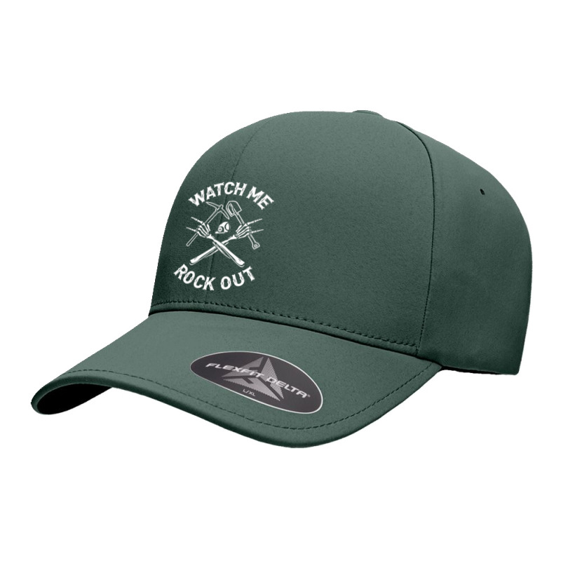 Funny Rock Hunting Seamless Cap | Artistshot