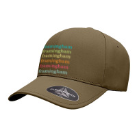 Framingham Massachusetts (ma) Cute And Colorful Text Seamless Cap | Artistshot