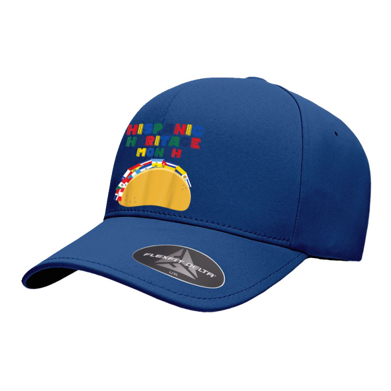 Hispanic Heritage Month Funny Tacos Latin American Countries Seamless Cap by RandiCrystalGraber | Artistshot