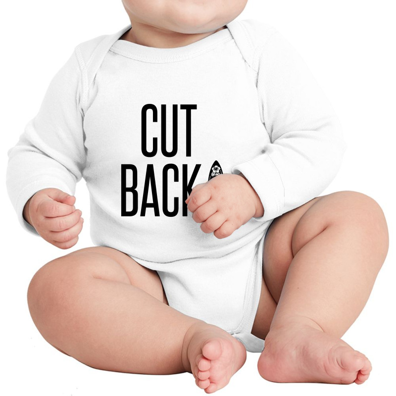 Cutback– A Surf Move Done Sharply In The Shoulder Long Sleeve Baby Bodysuit by Perfect Designers | Artistshot