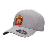 Let's Get Smashed Pumpkin Halloween Drinking Beer Bartender Seamless Cap | Artistshot