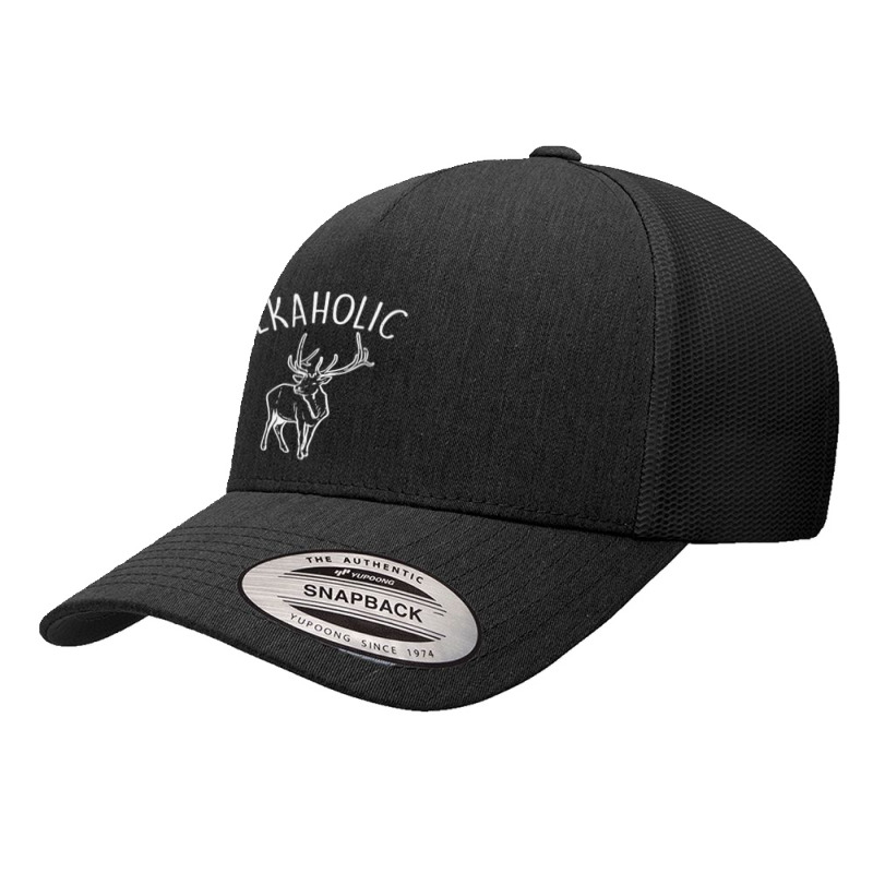 Elkaholic Funny Elk Hunting Deer Archery Bow Hunter Gift Yupoong Trucker Cap by EricWade | Artistshot