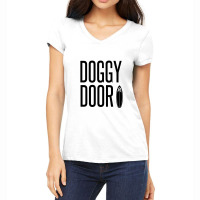 Doggy Door Women's V-neck T-shirt | Artistshot