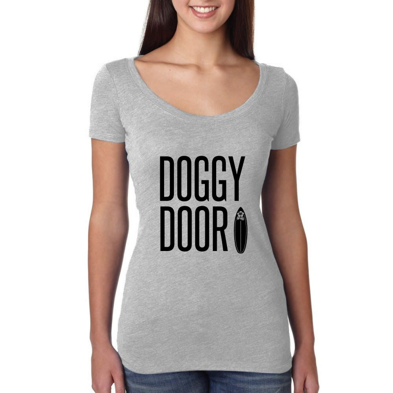 Doggy Door Women's Triblend Scoop T-shirt by Perfect Designers | Artistshot