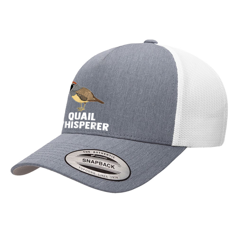 Cute Quail Design For Men Women Kids Quail Bird Whisperer Yupoong Trucker Cap by Moose | Artistshot