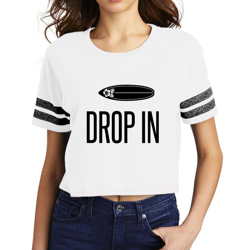 Drop In Scorecard Crop Tee by Perfect Designers | Artistshot