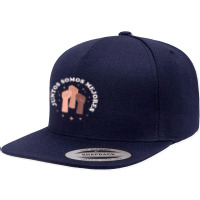 Juntos Somos Mejores   Bilingual Spanish Teacher Melanin T Shirt 5 Panel Snapback Cap | Artistshot