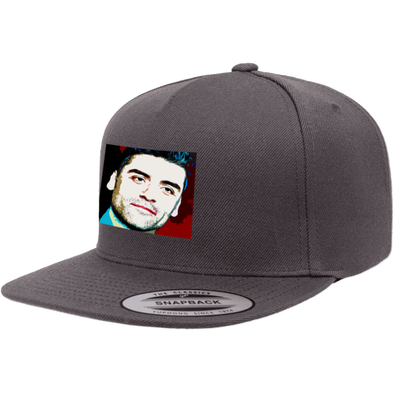 Cartoon Gifts Oscar Isaac Mens Womens 5 panel snapback cap by ArtistRaven | Artistshot