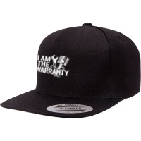 I Am The Warranty Race Car Parts Repair Guy Funny Mechanic T Shirt 5 Panel Snapback Cap | Artistshot