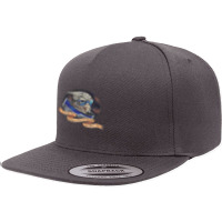 Garrus 5 Panel Snapback Cap | Artistshot