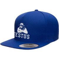 Festus From Gun Smoke 5 Panel Snapback Cap | Artistshot