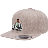 Character Animated Action Man Mens My Favorite 5 Panel Snapback Cap | Artistshot