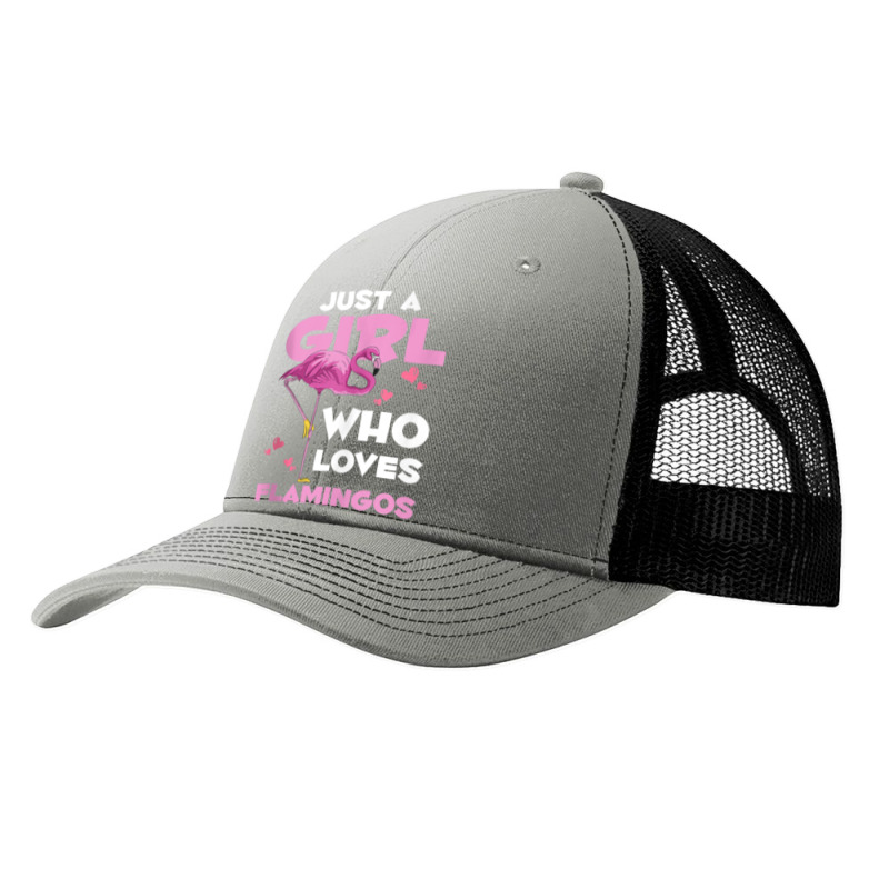 Zoo Animal Exotic Bird Women Just A Girl Who Loves Flamingos Pa Trucker Cap by LaytonDesign | Artistshot