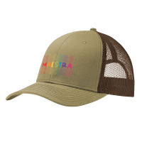 Maestra Spanish Bilingual Teacher Rainbow Back To School Pa Trucker Cap | Artistshot