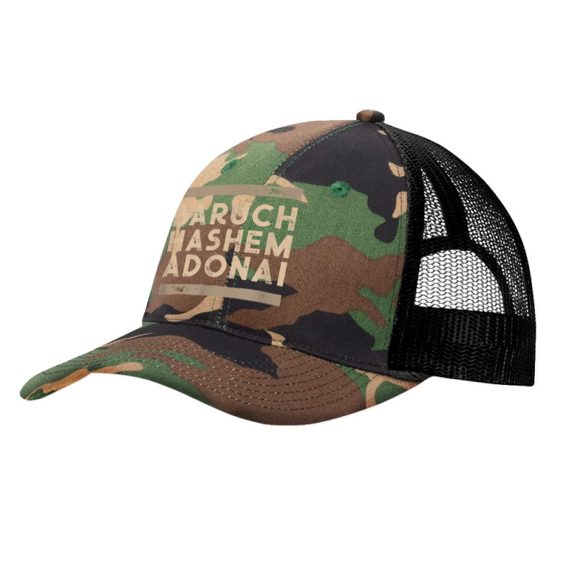 Baruch Hashem Adonai   Hebrew Messianic Christian Gift T Shirt Pa Trucker Cap | Artistshot