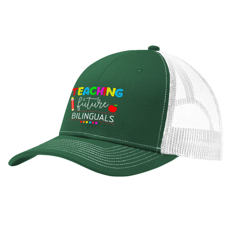 Teaching Future Bilinguals Spanish Teachers Back To School Pa Trucker Cap by MadisonDesign | Artistshot