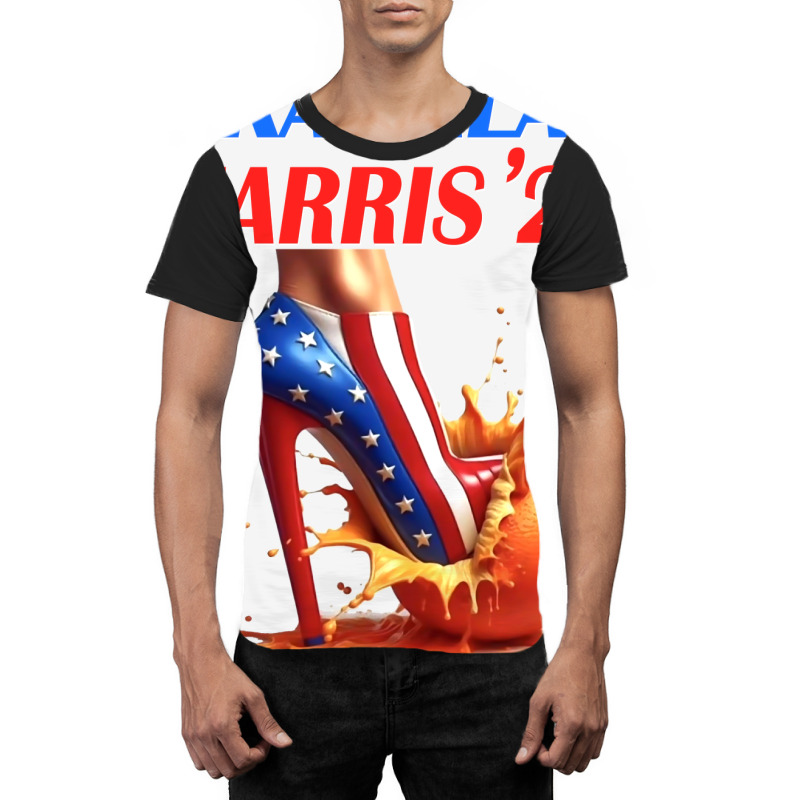 Kamala Harris 24 Graphic T-shirt | Artistshot