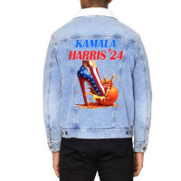 Kamala Harris 24 Unisex Sherpa-lined Denim Jacket | Artistshot