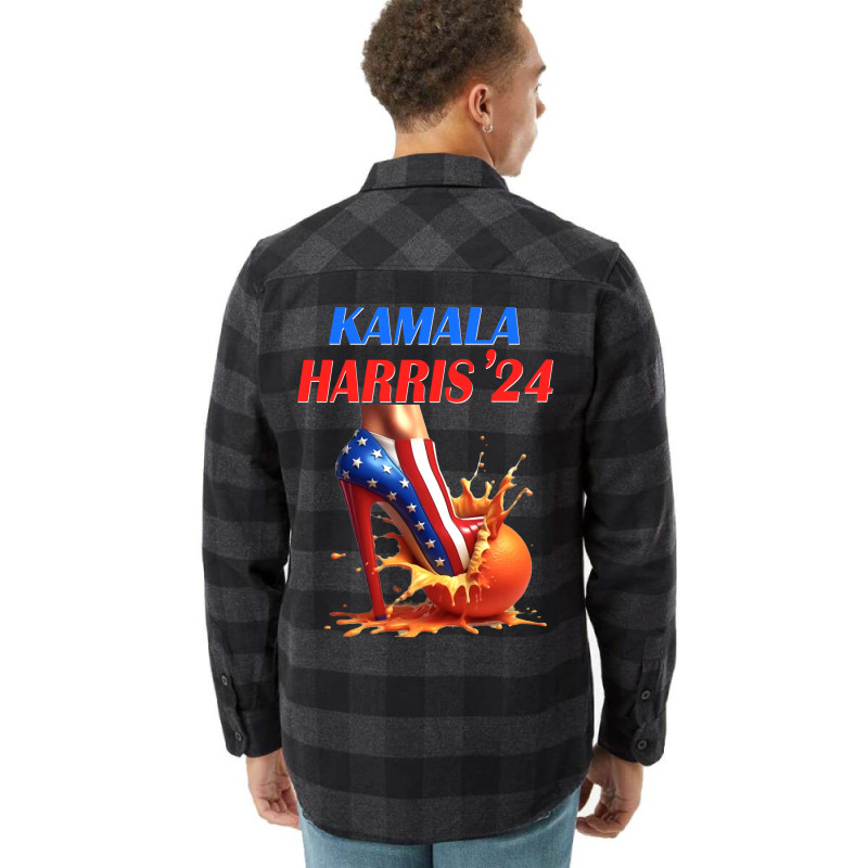 Kamala Harris 24 Flannel Shirt | Artistshot