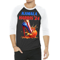 Kamala Harris 24 3/4 Sleeve Shirt | Artistshot