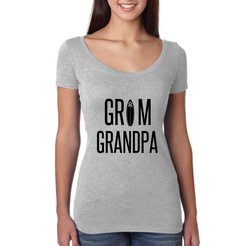 Grom Grandpa Women's Triblend Scoop T-shirt by Perfect Designers | Artistshot