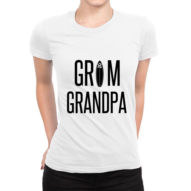 Grom Grandpa Ladies Fitted T-Shirt by Perfect Designers | Artistshot