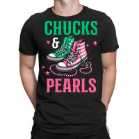 Chucks And Pearls T-shirt | Artistshot