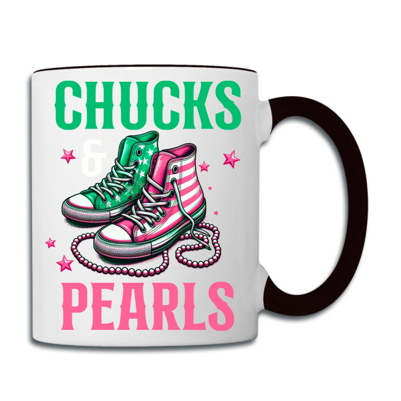 Chucks And Pearls Coffee Mug | Artistshot