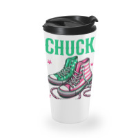 Chucks And Pearls Travel Mug | Artistshot