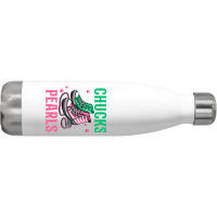 Chucks And Pearls Stainless Steel Water Bottle | Artistshot